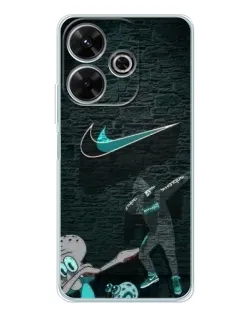 Чохол для Xiaomi Redmi 13x з картинкою «Спортивний арт Nike»