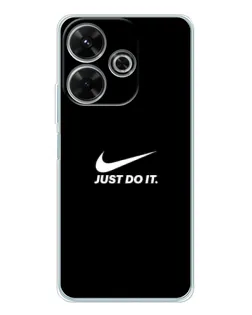 Чохол для Xiaomi Redmi 13x з картинкою «Мінімалізм від Nike»