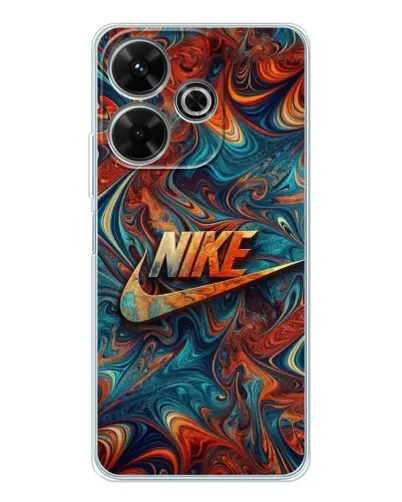 Чехол для Xiaomi Redmi 13x с картинкой «Nike в абстракции» Чехол для Xiaomi Redmi 13x с картинкой «Nike в абстракции»