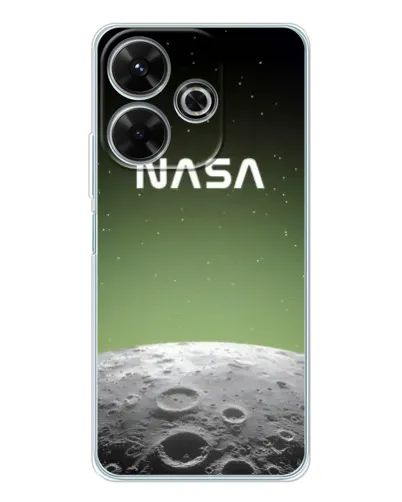 Чехол для Xiaomi Redmi 13x с картинкой «NASA — лунный градиент» Чехол для Xiaomi Redmi 13x с картинкой «NASA — лунный градиент»