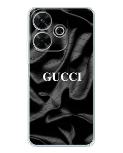 Чохол для Xiaomi Redmi 13x з картинкою «Gucci — шовкові хвилі»