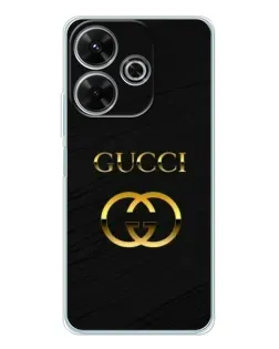 Чохол для Xiaomi Redmi 13x з картинкою «Золотий логотип Gucci» Чохол для Xiaomi Redmi 13x з картинкою «Золотий логотип Gucci»