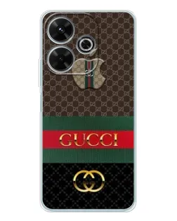 Чохол для Xiaomi Redmi 13x з картинкою «Gucci — брендований десерт» Чохол для Xiaomi Redmi 13x з картинкою «Gucci — брендований десерт»