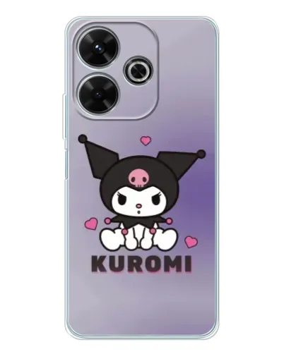 Чехол для Xiaomi Redmi 13x с картинкой «Kuromi — фиолетовый арт» Чехол для Xiaomi Redmi 13x с картинкой «Kuromi — фиолетовый арт»