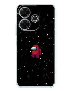 Чохол для Xiaomi Redmi 13x з картинкою «Червоний Among Us»