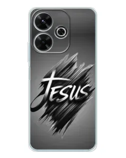 Чехол для Xiaomi Redmi 13x с картинкой «Надпись Jesus Graffiti»
