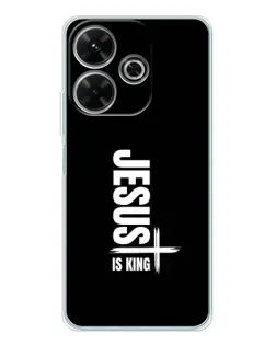 Чехол для Xiaomi Redmi 13x с картинкой «Вертикаль веры Jesus»