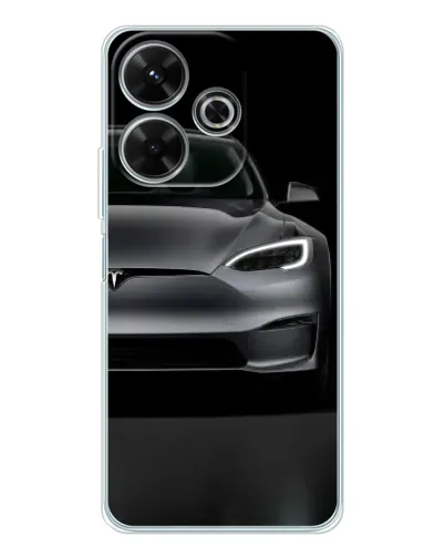 Чехол для Xiaomi Redmi 13x с картинкой «Tesla Model S Look» Чехол для Xiaomi Redmi 13x с картинкой «Tesla Model S Look»