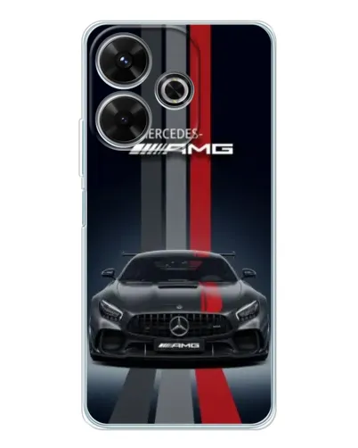 Чехол для Xiaomi Redmi 13x с картинкой «Mercedes — белый карбон» Чехол для Xiaomi Redmi 13x с картинкой «Mercedes — белый карбон»