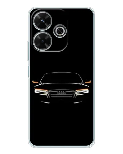 Чехол для Xiaomi Redmi 13x с картинкой «Audi — ночной контур» Чехол для Xiaomi Redmi 13x с картинкой «Audi — ночной контур»