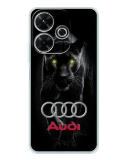 Чохол для Xiaomi Redmi 13x з картинкою «Пантера та Audi» Чохол для Xiaomi Redmi 13x з картинкою «Пантера та Audi»
