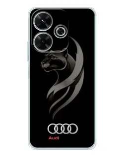 Чохол для Xiaomi Redmi 13x з картинкою «Графіка — пантера та Audi» Чохол для Xiaomi Redmi 13x з картинкою «Графіка — пантера та Audi»