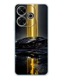 Чохол для Xiaomi Redmi 13x з картинкою «Нічний Lamborghini драйв»