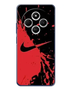Чехол для Xiaomi Redmi 14C с картинкой «Красные брызги Nike» Чехол для Xiaomi Redmi 14C с картинкой «Красные брызги Nike»