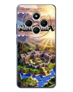 Чехол для Xiaomi Redmi 14C с картинкой «Minecraft панорама» Чехол для Xiaomi Redmi 14C с картинкой «Minecraft панорама»