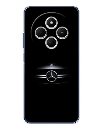 Чехол для Xiaomi Redmi 14C с картинкой «Mercedes — абстрактные линии»