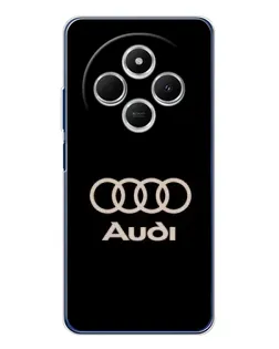 Чехол для Xiaomi Redmi 14C с картинкой «Audi — золотой логотип» Чехол для Xiaomi Redmi 14C с картинкой «Audi — золотой логотип»