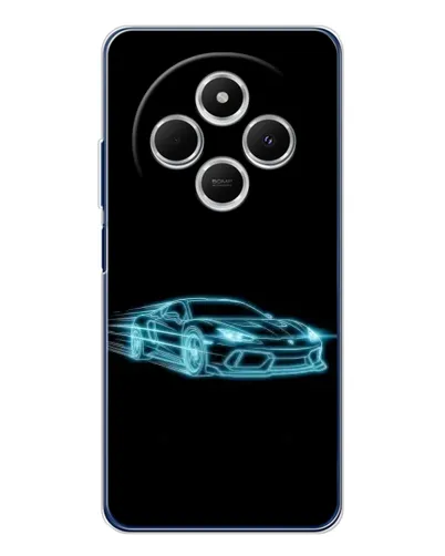 Чехол для Xiaomi Redmi 14C с картинкой «Неоновый контур Lamborghini» Чехол для Xiaomi Redmi 14C с картинкой «Неоновый контур Lamborghini»