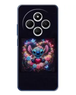 Чехол для Xiaomi Redmi 14C с картинкой «Stitch в цветах» Чехол для Xiaomi Redmi 14C с картинкой «Stitch в цветах»