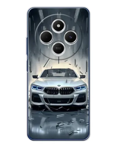 Чехол для Xiaomi Redmi 14R 5G с картинкой «BMW в свете фар» Чехол для Xiaomi Redmi 14R 5G с картинкой «BMW в свете фар»