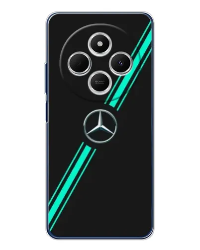 Чехол для Xiaomi Redmi 14R 5G с картинкой «Спортивные линии Mercedes» Чехол для Xiaomi Redmi 14R 5G с картинкой «Спортивные линии Mercedes»