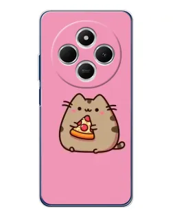 Чехол для Xiaomi Redmi 14R 5G с картинкой «Пушин с пиццей» Чехол для Xiaomi Redmi 14R 5G с картинкой «Пушин с пиццей»