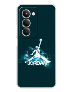 Чехол для Xiaomi Redmi 15 5G с картинкой «Jordan Blue Fire» Чехол для Xiaomi Redmi 15 5G с картинкой «Jordan Blue Fire»