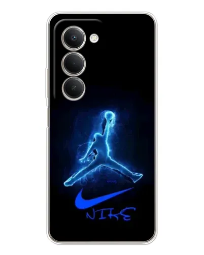 Чехол для Xiaomi Redmi 15 5G с картинкой «Jordan Neon Blue»