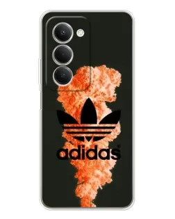 Чехол для Xiaomi Redmi 15 5G с картинкой «Оранжевый дым Adidas» Чехол для Xiaomi Redmi 15 5G с картинкой «Оранжевый дым Adidas»