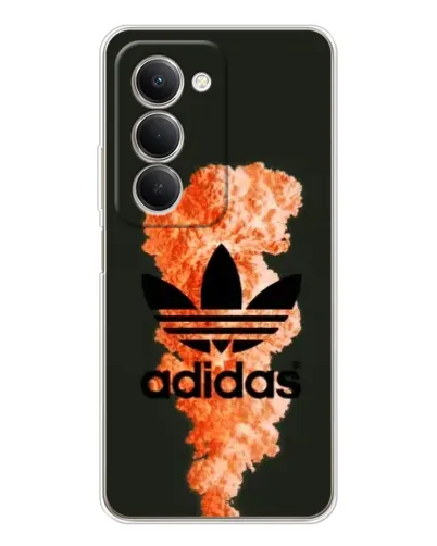 Чехол для Xiaomi Redmi 15 5G с картинкой «Оранжевый дым Adidas» Чехол для Xiaomi Redmi 15 5G с картинкой «Оранжевый дым Adidas»