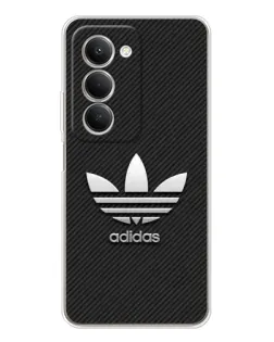 Чехол для Xiaomi Redmi 15 5G с картинкой «Adidas Карбоновая текстура»