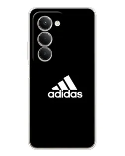 Чехол для Xiaomi Redmi 15 5G с картинкой «Черная классика Adidas»