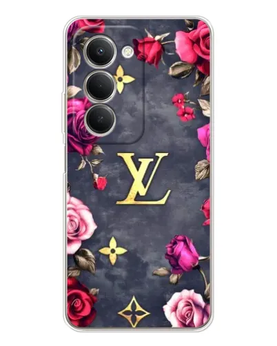 Чехол для Xiaomi Redmi 15 5G с картинкой «Цветочный Louis Vuitton»