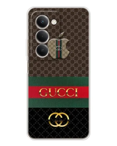 Чехол для Xiaomi Redmi 15 5G с картинкой «Gucci — брендированный десерт»