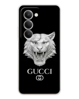 Чехол для Xiaomi Redmi 15 5G с картинкой «Gucci — серебряный лев»