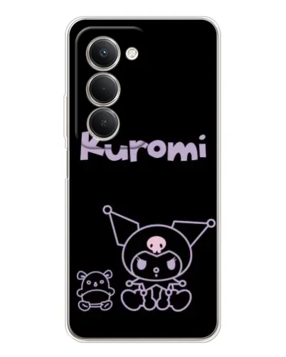 Чехол для Xiaomi Redmi 15 5G с картинкой «Kuromi — черный минимализм» Чехол для Xiaomi Redmi 15 5G с картинкой «Kuromi — черный минимализм»