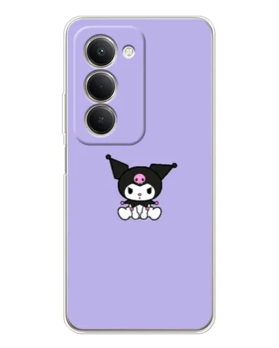 Чехол для Xiaomi Redmi 15 5G с картинкой «Kuromi — фиолетовый минимализм» Чехол для Xiaomi Redmi 15 5G с картинкой «Kuromi — фиолетовый минимализм»