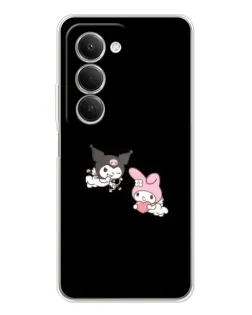 Чохол для Xiaomi Redmi 15 5G з картинкою «My Melody та Kuromi»