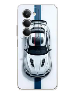 Чехол для Xiaomi Redmi 15 5G с картинкой «Вид сверху — BMW M»