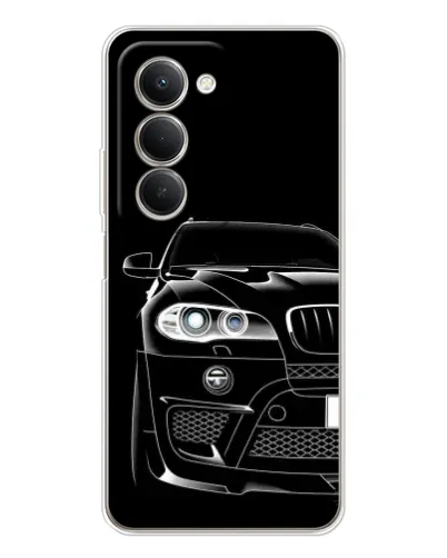 Чехол для Xiaomi Redmi 15 5G с картинкой «Темный силуэт BMW» Чехол для Xiaomi Redmi 15 5G с картинкой «Темный силуэт BMW»