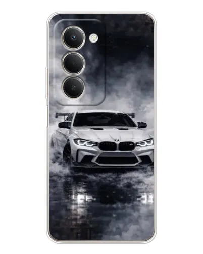 Чехол для Xiaomi Redmi 15 5G с картинкой «BMW сквозь туман» Чехол для Xiaomi Redmi 15 5G с картинкой «BMW сквозь туман»