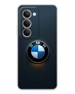 Чехол для Xiaomi Redmi 15 5G с картинкой «Логотип BMW — минимализм»