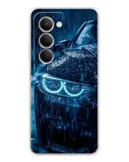 Чехол для Xiaomi Redmi 15 5G с картинкой «BMW под дождем»