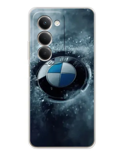 Чехол для Xiaomi Redmi 15 5G с картинкой «Логотип BMW — лед» Чехол для Xiaomi Redmi 15 5G с картинкой «Логотип BMW — лед»