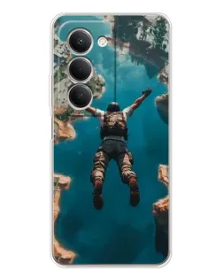 Чехол для Xiaomi Redmi 15 5G с картинкой «PUBG — свободное падение»