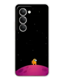Чехол для Xiaomi Redmi 15 5G с картинкой «Одинокий герой на планете»