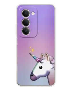 Чехол для Xiaomi Redmi 15 5G с картинкой «Единорог градиент»