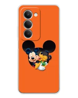 Чехол для Xiaomi Redmi 15 5G с картинкой «Сердце Микки Минни»