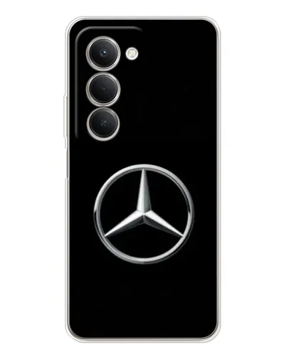 Чехол для Xiaomi Redmi 15 5G с картинкой «Mercedes классический лого»
