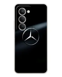 Чехол для Xiaomi Redmi 15 5G с картинкой «Mercedes на металле» Чехол для Xiaomi Redmi 15 5G с картинкой «Mercedes на металле»